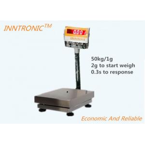 HPPS-B50-50kg 1G RS485 Stainless Steel Counting Industry Weight Scale platform 300x400mm