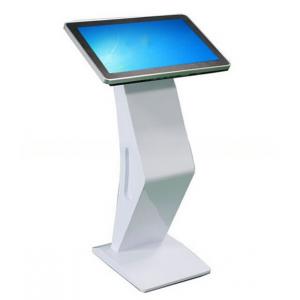 Alone standing 24" inch TFT LED capacitive touch information terminal kiosk built-in mini PC touch terminal