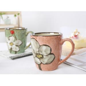 Hand Painting Ceramic Mugs Coffee Eco Friendly Dishwasher Safe Cadmium Free