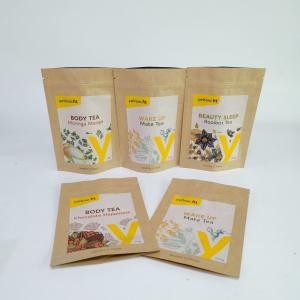 Digital Printing Tea Bags Packaging Moisture proof Mylar Bags for Tea Packaging