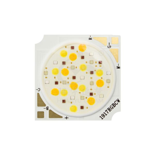 30W RGBCW COB LED 調節可能 LED COB 2700K 6500K 高CRI 90 調節可能 LED エネルギー効率の良いチップオンボードライト