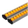China DY-3835 Aluminum Alloy Metal Sheet Sliding Palcom Roller Track For Rack System Scaffolding with high quality wholesale