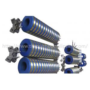 China Crane Electrical Slip Ring Assembly 250~500RPM With Carbon Brush Holder supplier