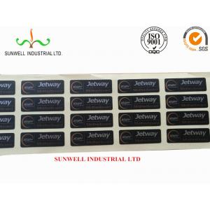 China Self Adhesive Custom Sticker Labels Back Ground Spot Sliver Foil Stamping supplier