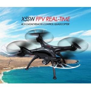 China X5SW WIFI FPV Real-Time RC Drone 2.4G 4CH Headless RC Quadcopter Camcorder W/ HD Camera supplier