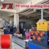 China 80KWの電力消費PPストラップ製造機、自動ワインダーおよびPLC制御付き wholesale