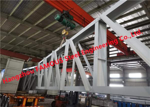 Sgs 150 Tons Galvanized Q345b Steel Structure Members