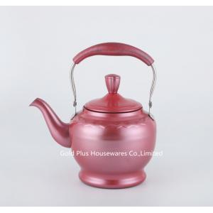 14cm,16cm.18cm Household supplies european royal red color teapot stainless steel coffee pot with tea infuser