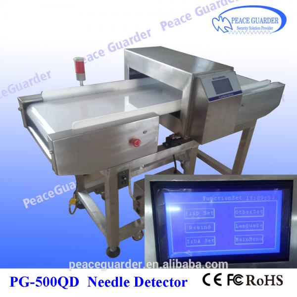 SUS304 Conveyor Food Needle Metal Detector 90W With LCD Screen