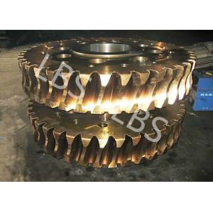 China Brass/ Alloy Steels Aluminum Double Helical Gear For Transmission supplier