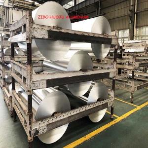 China Silver 8011 0.1mm Household Aluminum Foil Roll supplier
