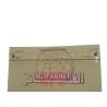 Three Side Seal Plastic Tobacco Pouch 19*29.5cm With Zipper Lock