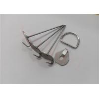 China 2 ½ X 14g Stainless Steel Lacing Anchors For Fastening Lagging To Exhaust Systems on sale