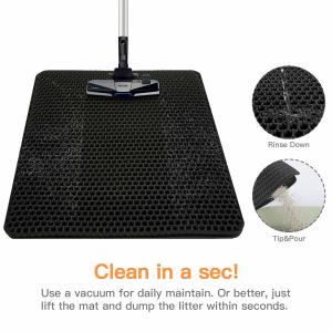 SGS EVA Waterproof Pet Mat 30cm Washable Cat Litter Mat