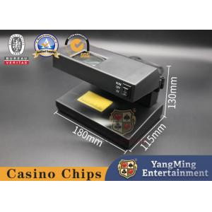 Classic Desktop Mini UV Code Verifier Poker Table Chip Purple Light