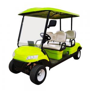 China 4 Seats Golf Cart with Motor 3.5-6 KW and Speed 30-40km/h color customizable for club garden hotel supplier