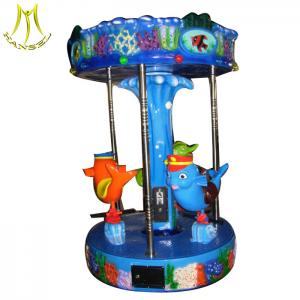 Hansel  mall play area equipment mechanical horse ride for sale carousel horse