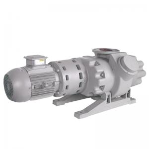Roots Industrial Vacuum Pump Compact structure For Sewage Treatment