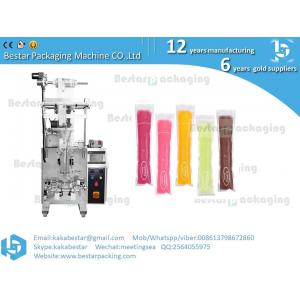 Automatic liquid Popsicle packing machine,ice Popsicle packag ing machine with stainless steel tank and pump
