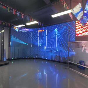 China P2.6 Affichage d'écran transparent à LED à l'extérieur imperméable à l'eau haute luminosité Affichage publicitaire coloré à LED supplier