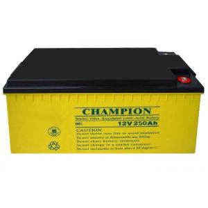 China China Champion Deep Cycle Battery  12V250AH NP250-12-G Sealed Lead Acid GEL Battery, Solar Battery supplier