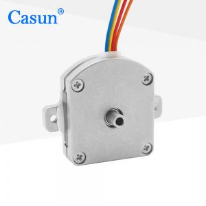 China Flat 28mm PM Stepper Motor Low Noise Stepper Motor For Laser Printer supplier