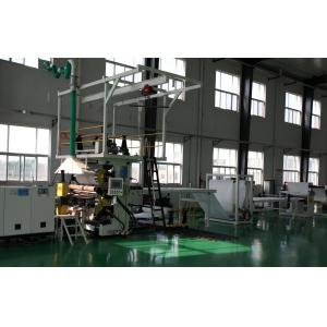 China Singel Screw PP PC PE Waterproof Membrane Sheet Extruder Process wholesale