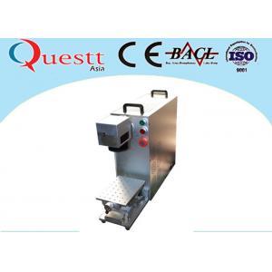 Metal Fiber Laser Marking Machine For SS Iron Aluminum Printing 20W