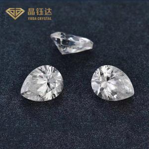 China 1.0ct 1.5ct 2.0ct IGI Certified Pear Cut Synthetic Loose Diamonds For Wedding Rings supplier