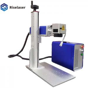 China Portable Marking Machines Fiber 30w Raycus Source Marking For Mental supplier