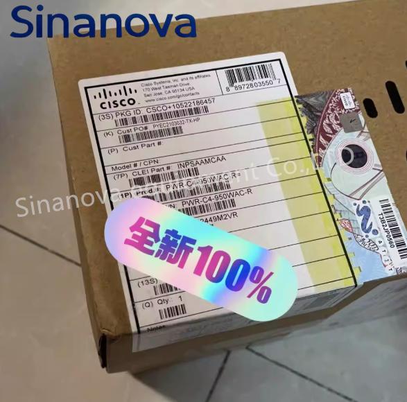 950W フロントツーバック PSU PWR C4 950WAC-R (エンタープライズPoEネットワーク用)