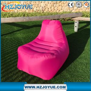 China New Design OEM Logo Fast inflatable lounger sofa Sleeping air lounge sofa  hangout laybag.air chair supplier
