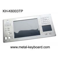 China Metal Keyboard with Digital Keypad and Touchpad  for Industrial Instrumentation on sale