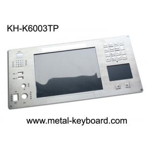Metal Keyboard with Digital Keypad and Touchpad  for Industrial Instrumentation