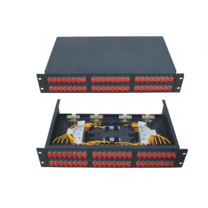 China Dummy drawer 48 port Fiber Terminal Box for FC SC ST Adapter / CATV networks supplier