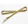China Promotional Custom Cotton Lanyards 0.65mm - 2.5mm Standerd Size Thickness wholesale