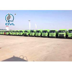 China Diesel Engine Tri Axle Dump Truck Best Heavy Duty Truck Yellow Color supplier
