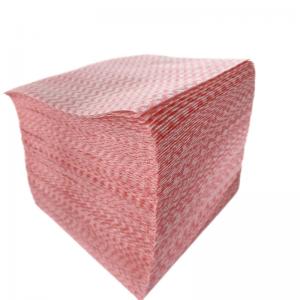 China Antibacterial Disposable Cleaning Wipes Dish Towels Non Woven Nontoxic supplier
