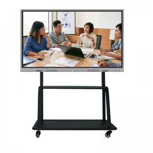 China 75 Inch Infrared Interactive Meeting Room Screens / Digital Touch Screen Whiteboard supplier