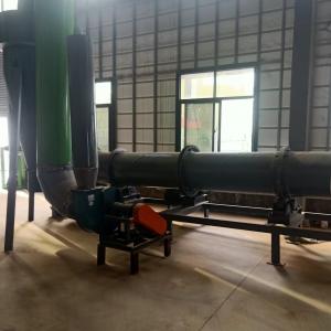 Uniform Drying Organic Fertilizer Rotary Drum Dryer For Organic Materials Recycling