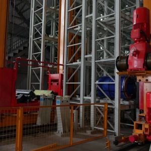China Electric Stacker Crane System Longevity Warehouse Stacker Crane Pallet Lift Stacker wholesale