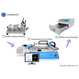 China Hot SMT Production Line CHMT36VA + 3040 Stencil Printer + Reflow Oven T962A supplier