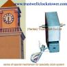 China Double side city street clocks and movement/mechanism, working with stepper motor, water rain proof, lower noise wholesale