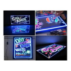 Full Color Deluxe Erasable LED Message Board 30×40cm Flashing Animation