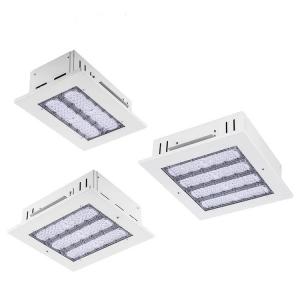China Embedded Ceiling LED Canopy Light Outdoor Petrol Gas Station Roofing LED Highbay Light supplier