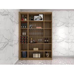 Wine Cabinets For Home Used Of MDF Board In Wall Storage Units With Glass Shelves And built in wine rack in cabinets