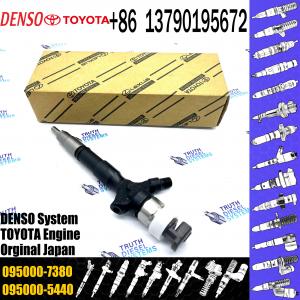 common rail fuel injector 23670-30240 095000-7380 fuel injector For Toyota 2KD-FTV