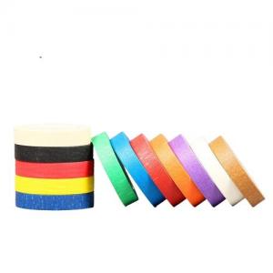 0.14mm Packing Adhesive Tape Rainbow Colors Colored Masking Tape