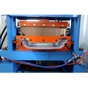 Fixed Type 0.4mm Roof Panel Roll Forming Machine Seam Lok Plc Controlled