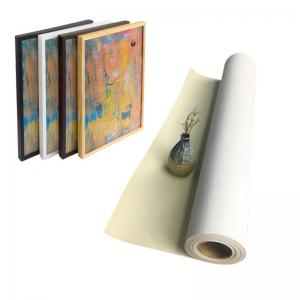 China Eco Solvent Inkjet Printing Polycotton Canvas 380gsm Matte supplier